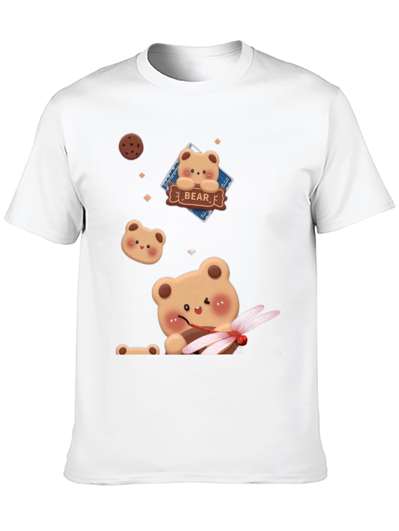 Cute Bear Graphic T-Shirt