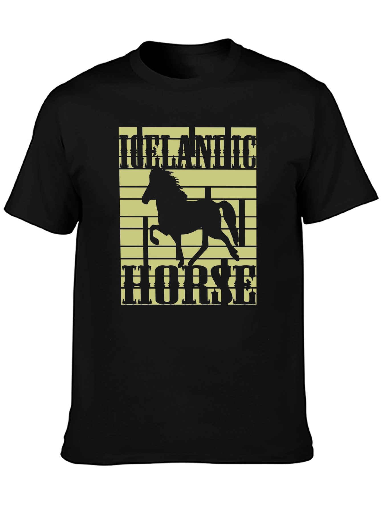 Icelandic Horse Graphic Tee - Stylish Comfort