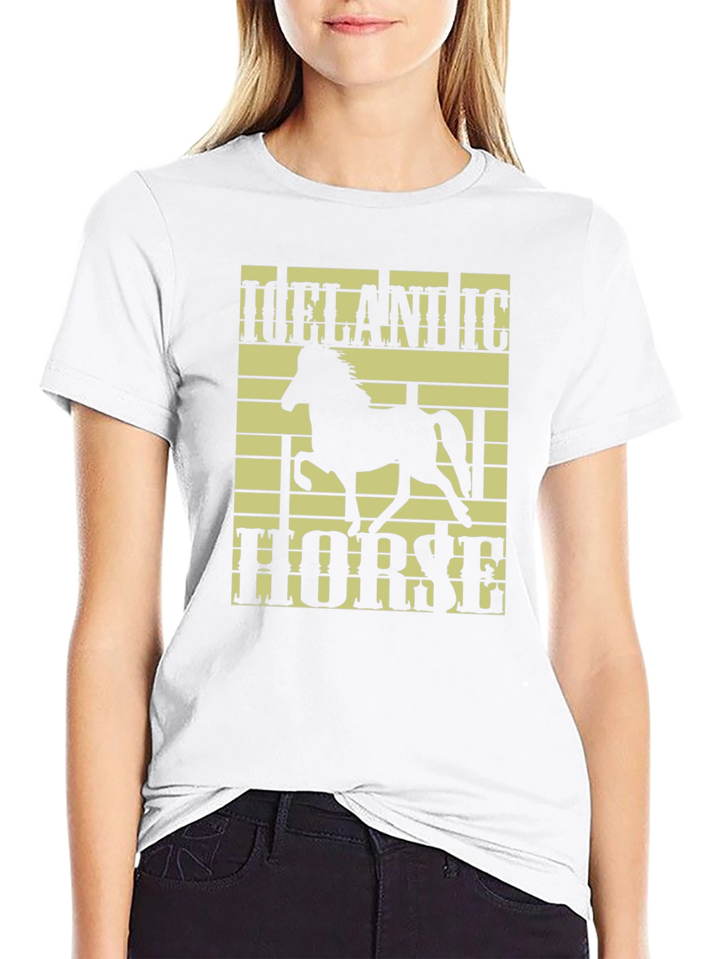 Icelandic Horse Graphic Tee - Stylish Comfort