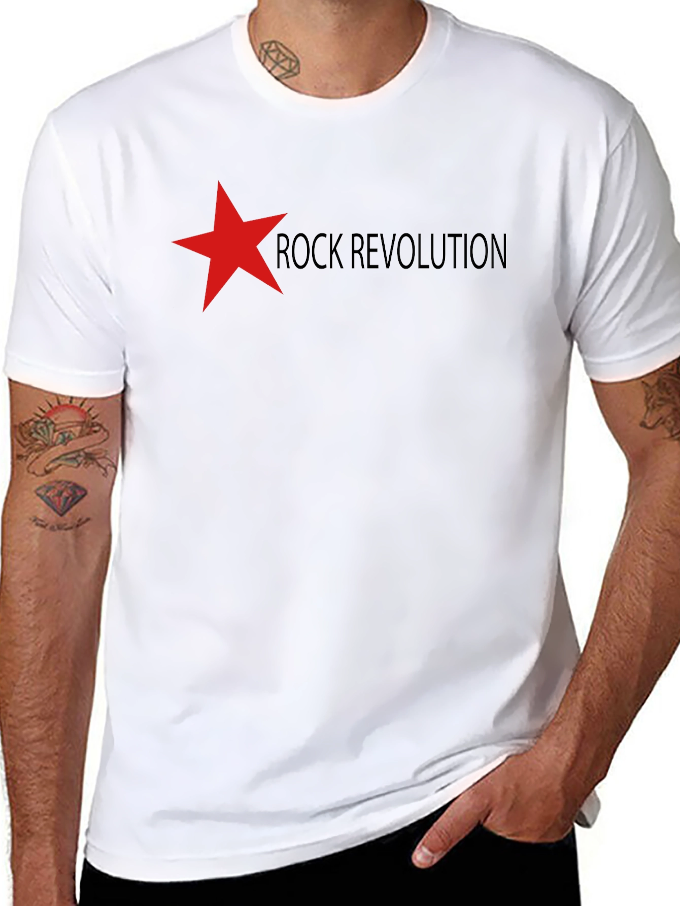 Rock Revolution Black T-Shirt