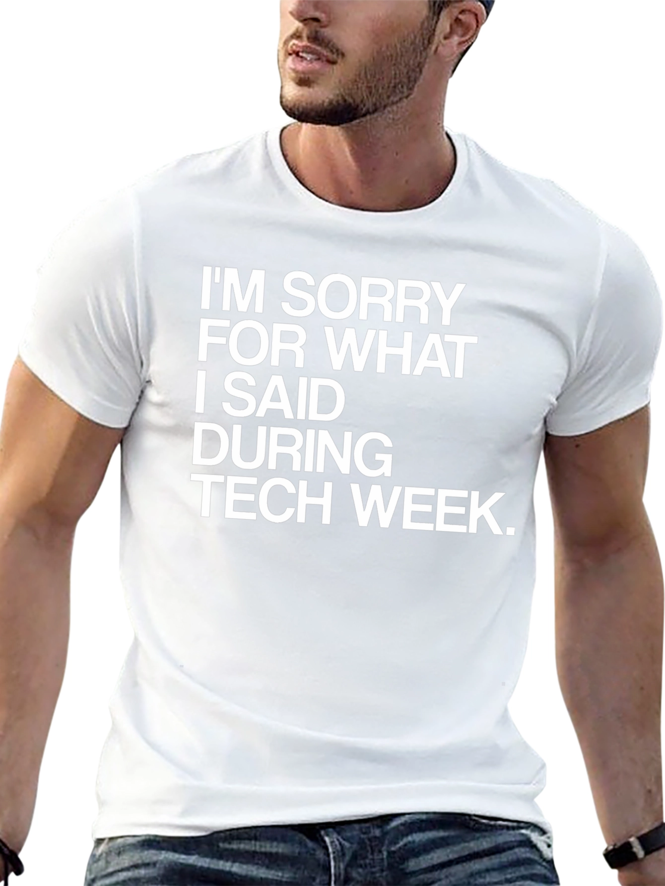 Tech Week Apology T-Shirt - Funny Geek Tee