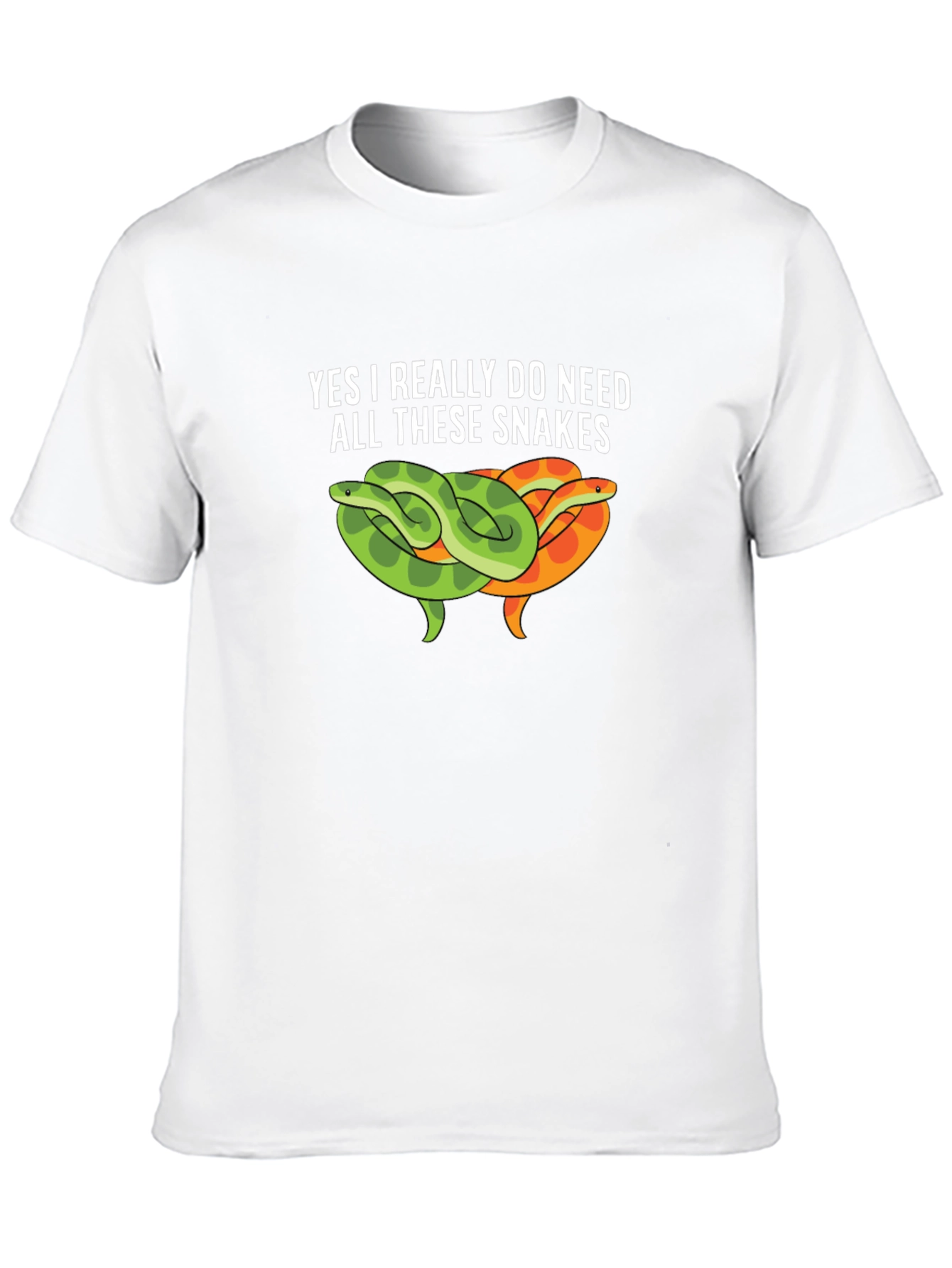 Snakes Graphic Tee - I Need All These Snakes