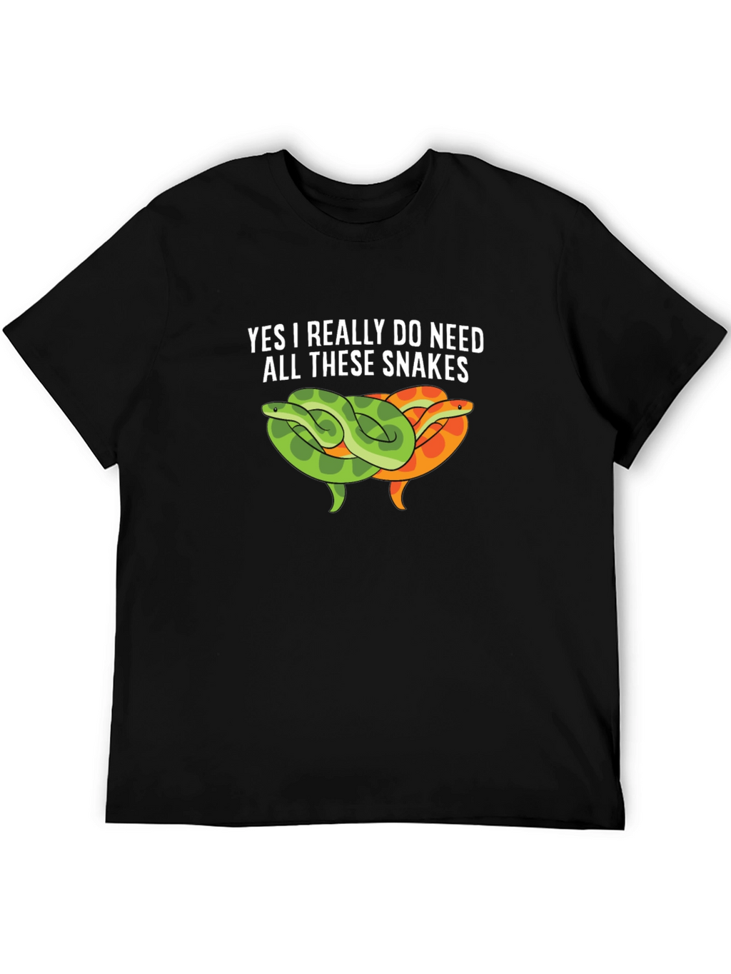 Snakes Graphic Tee - I Need All These Snakes