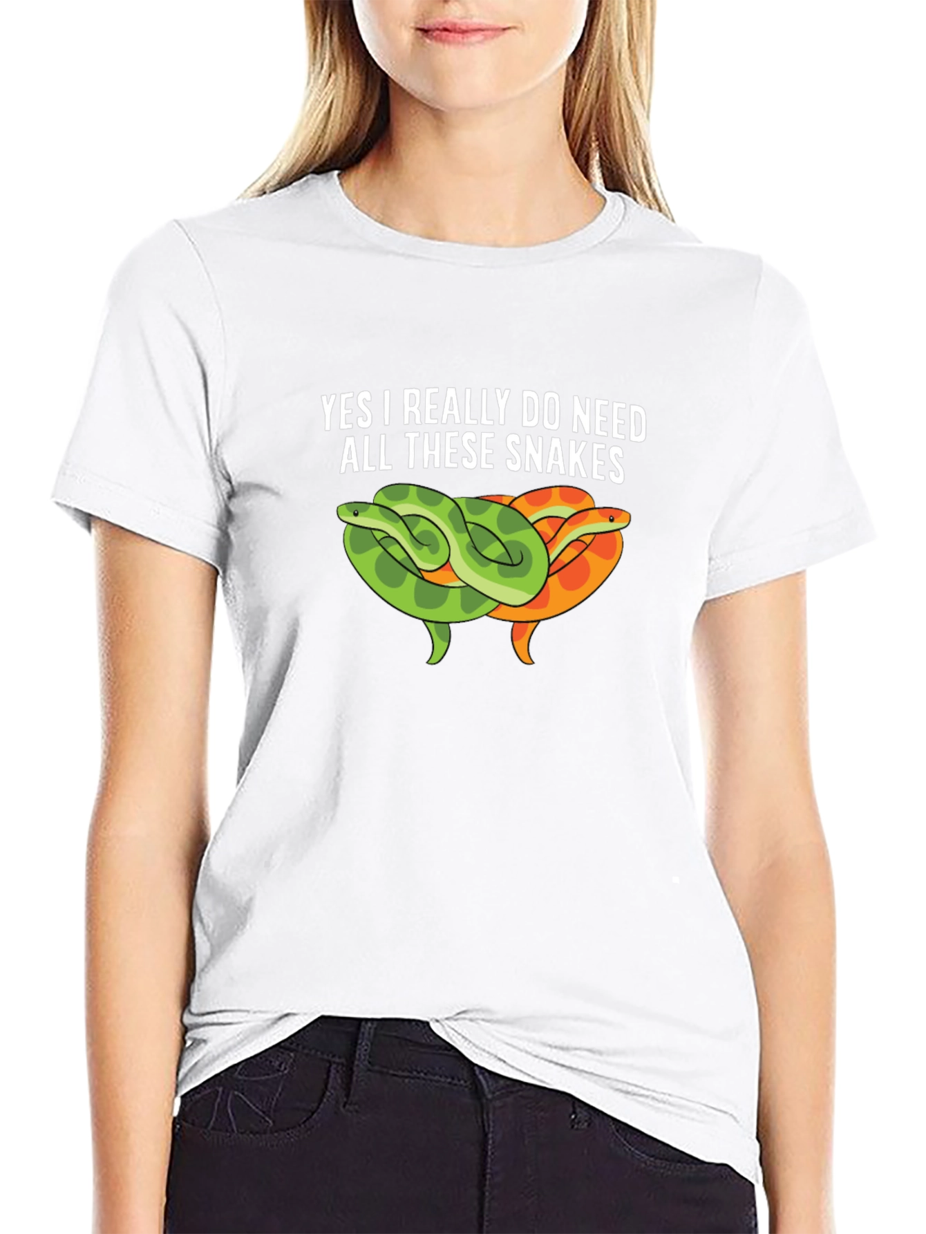 Snakes Graphic Tee - I Need All These Snakes