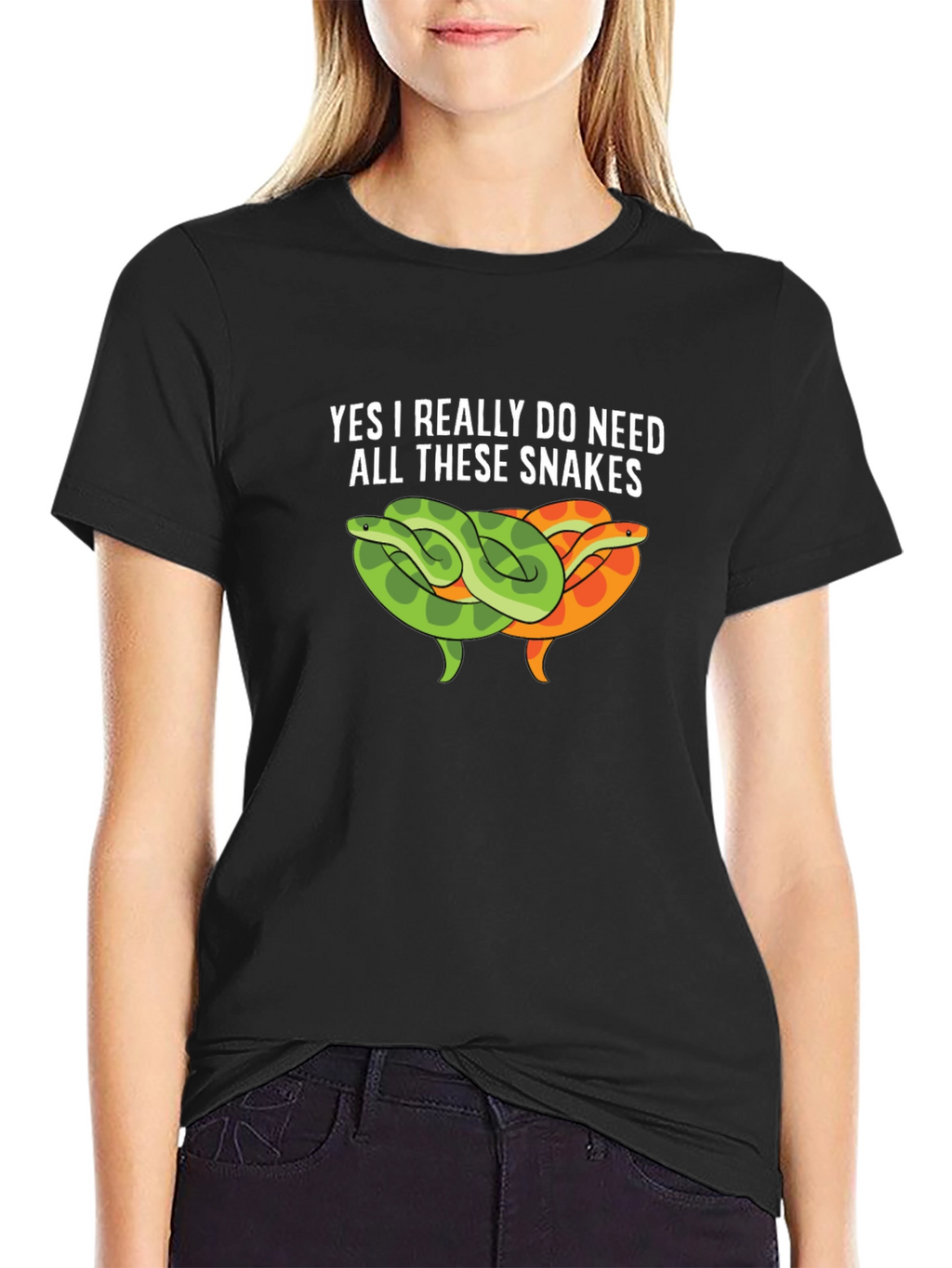 Snakes Graphic Tee - I Need All These Snakes