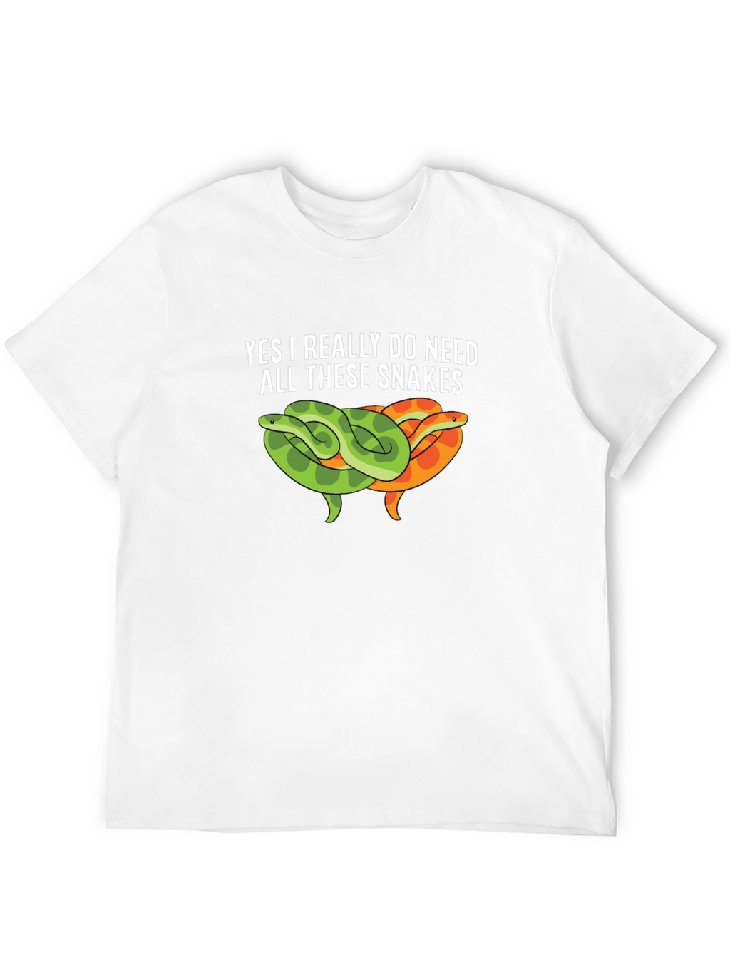 Snakes Graphic Tee - I Need All These Snakes