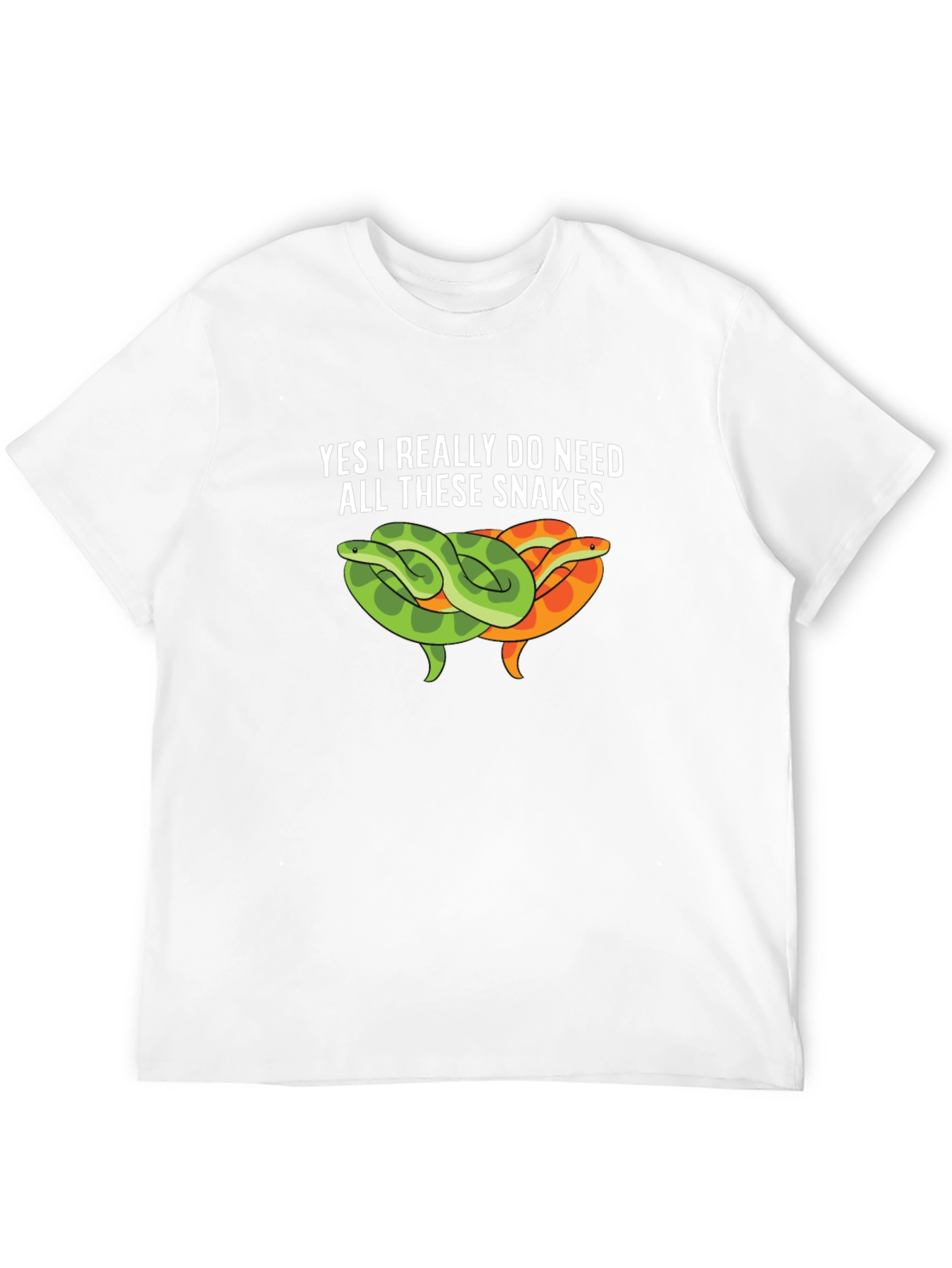 Snakes Graphic Tee - I Need All These Snakes