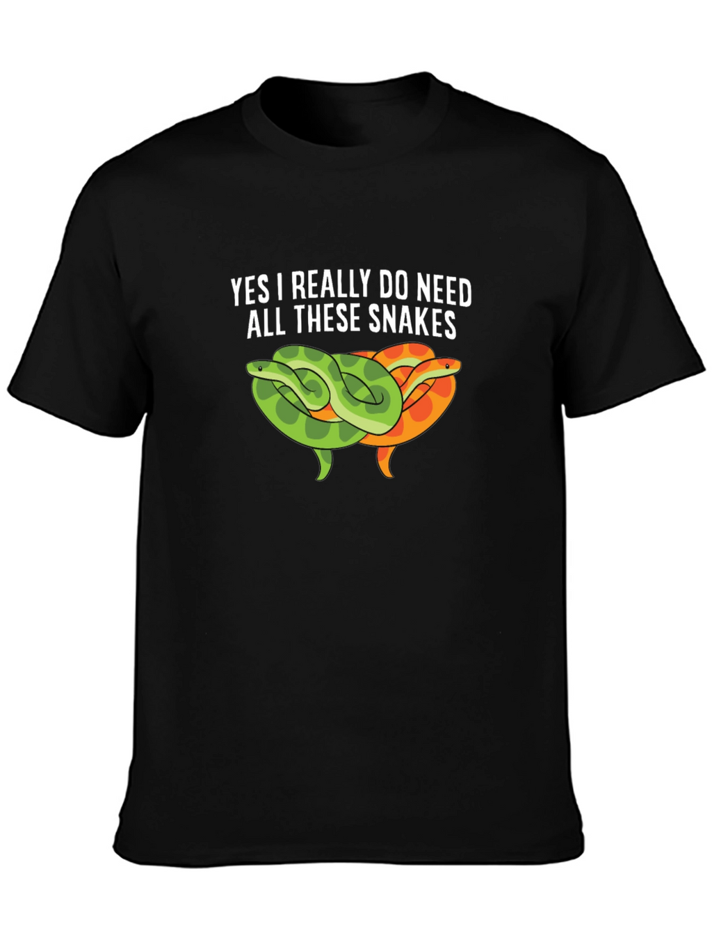 Snakes Graphic Tee - I Need All These Snakes