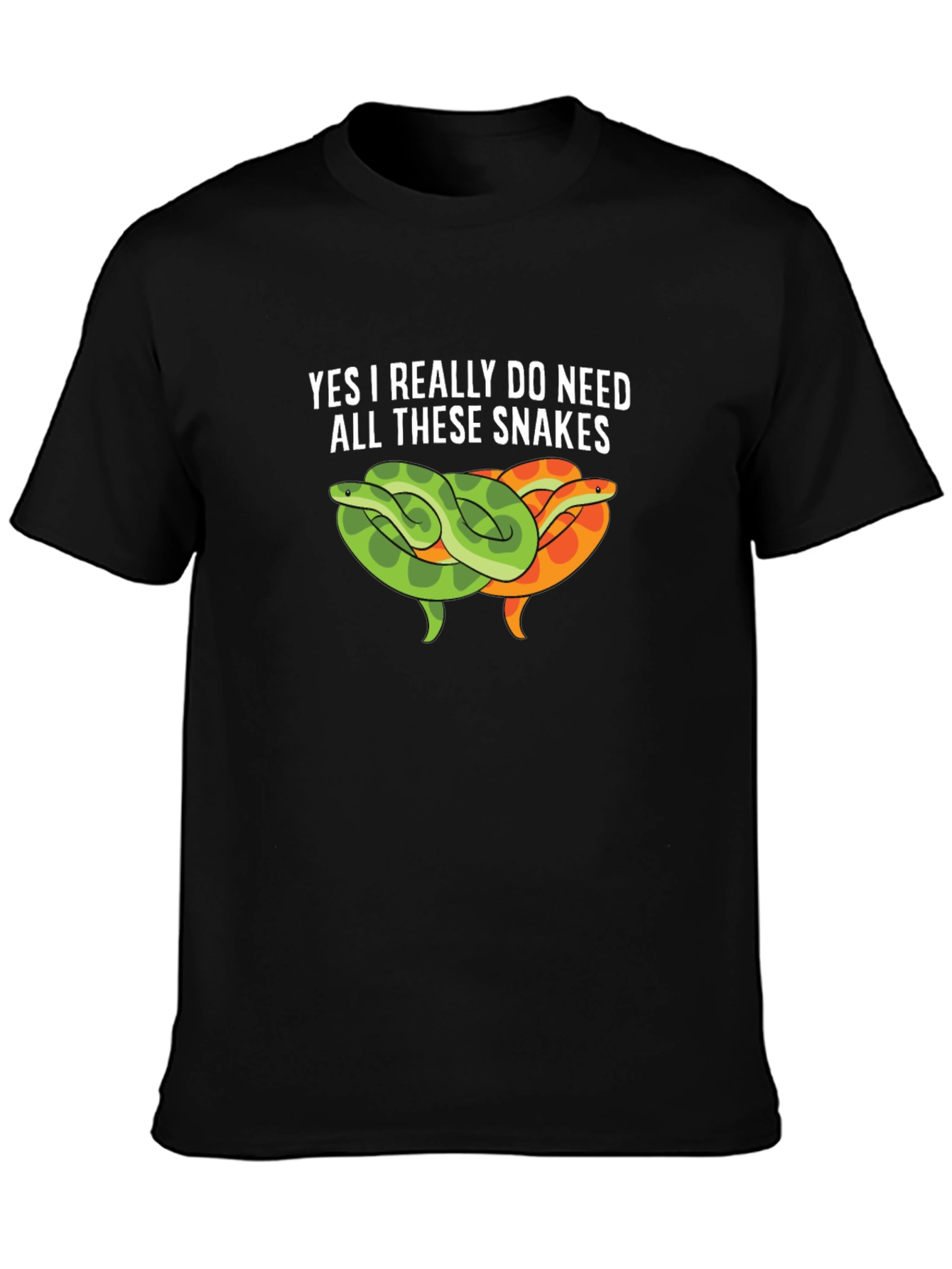 Snakes Graphic Tee - I Need All These Snakes