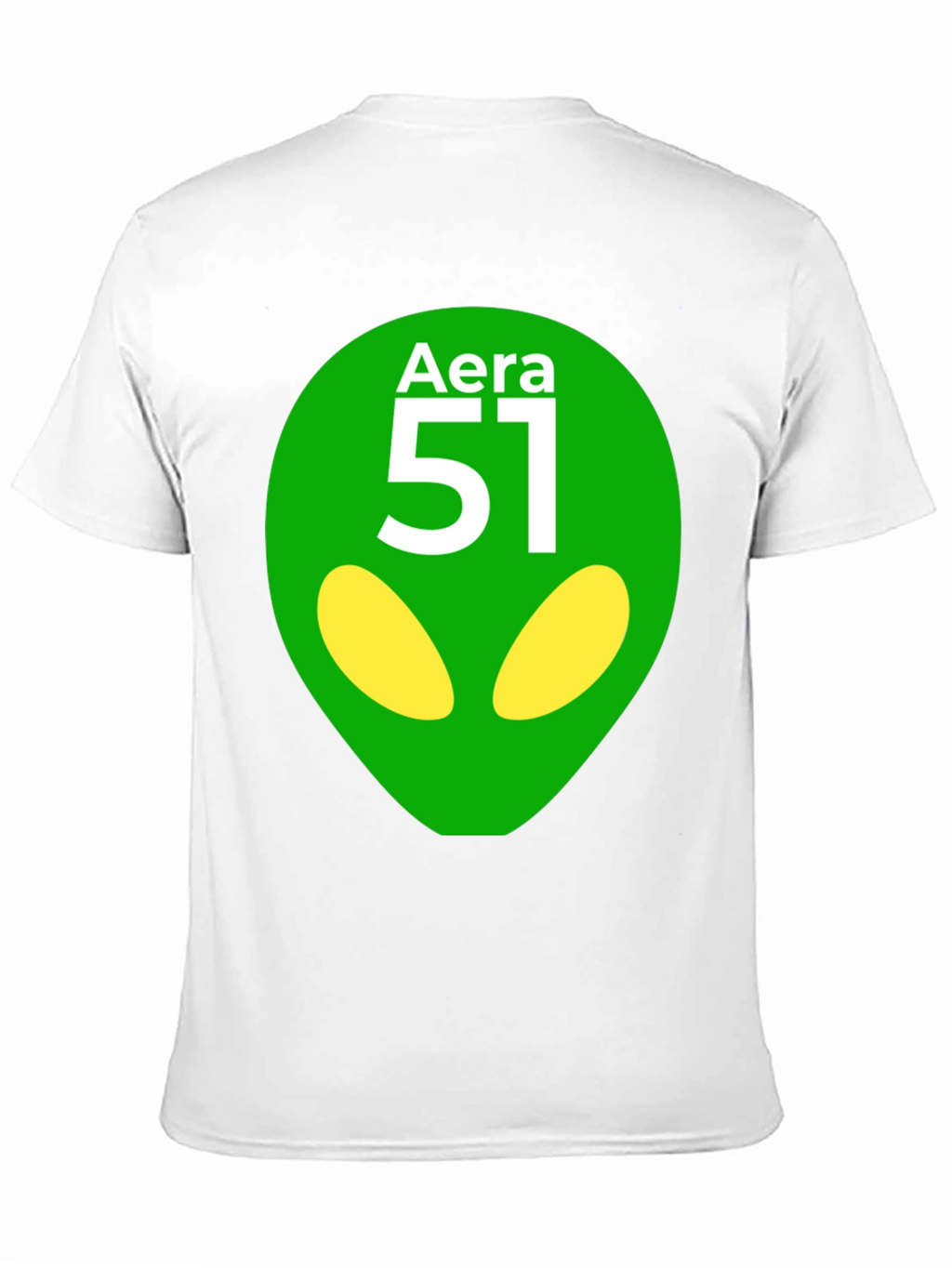 Area 51 Alien Graphic T-Shirt - Black