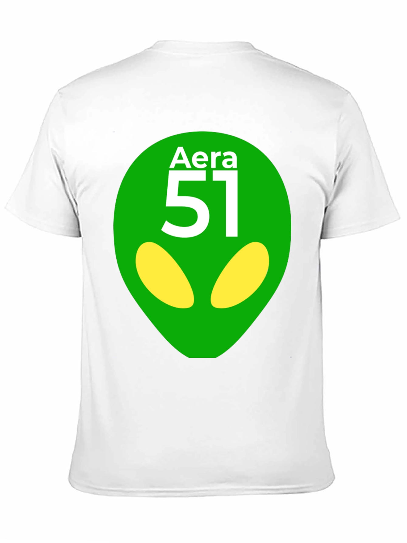 Area 51 Alien Graphic T-Shirt - Black