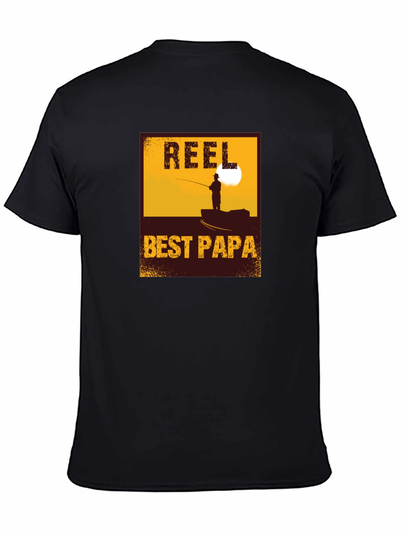 Reel Best Papa T-Shirt - Fishing Dad Gift