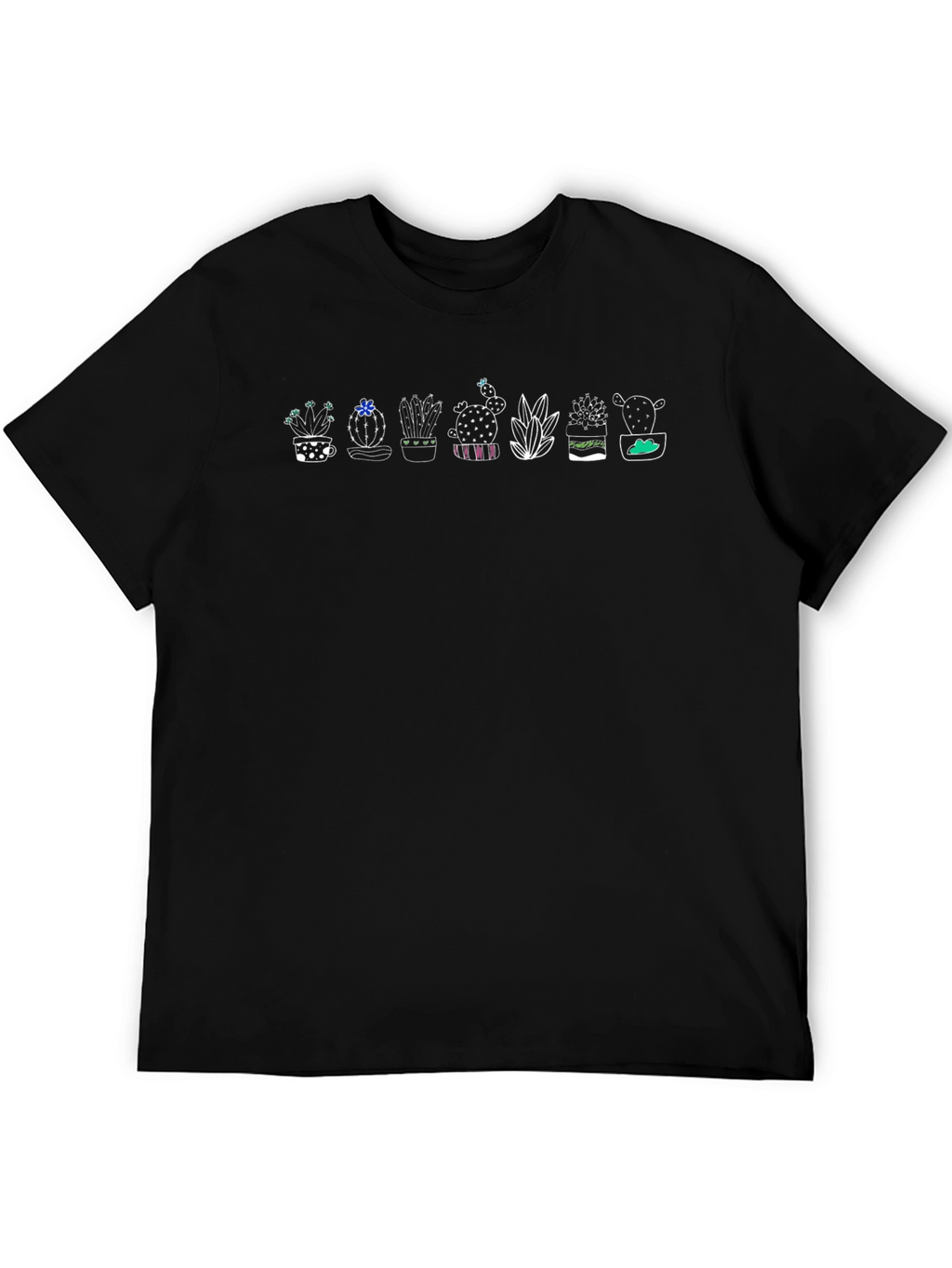 Cactus Plant Graphic Tee - Unisex Soft Cotton T-Shirt