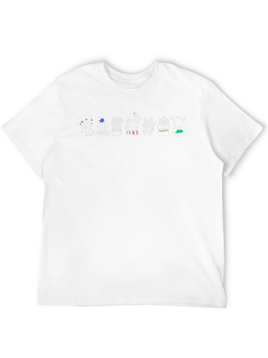 Cactus Plant Graphic Tee - Unisex Soft Cotton T-Shirt