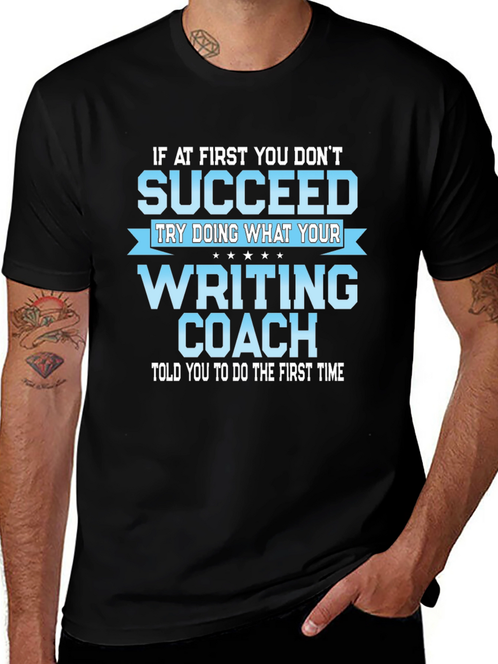 Writing Coach T-Shirt - Funny Novelty Tee