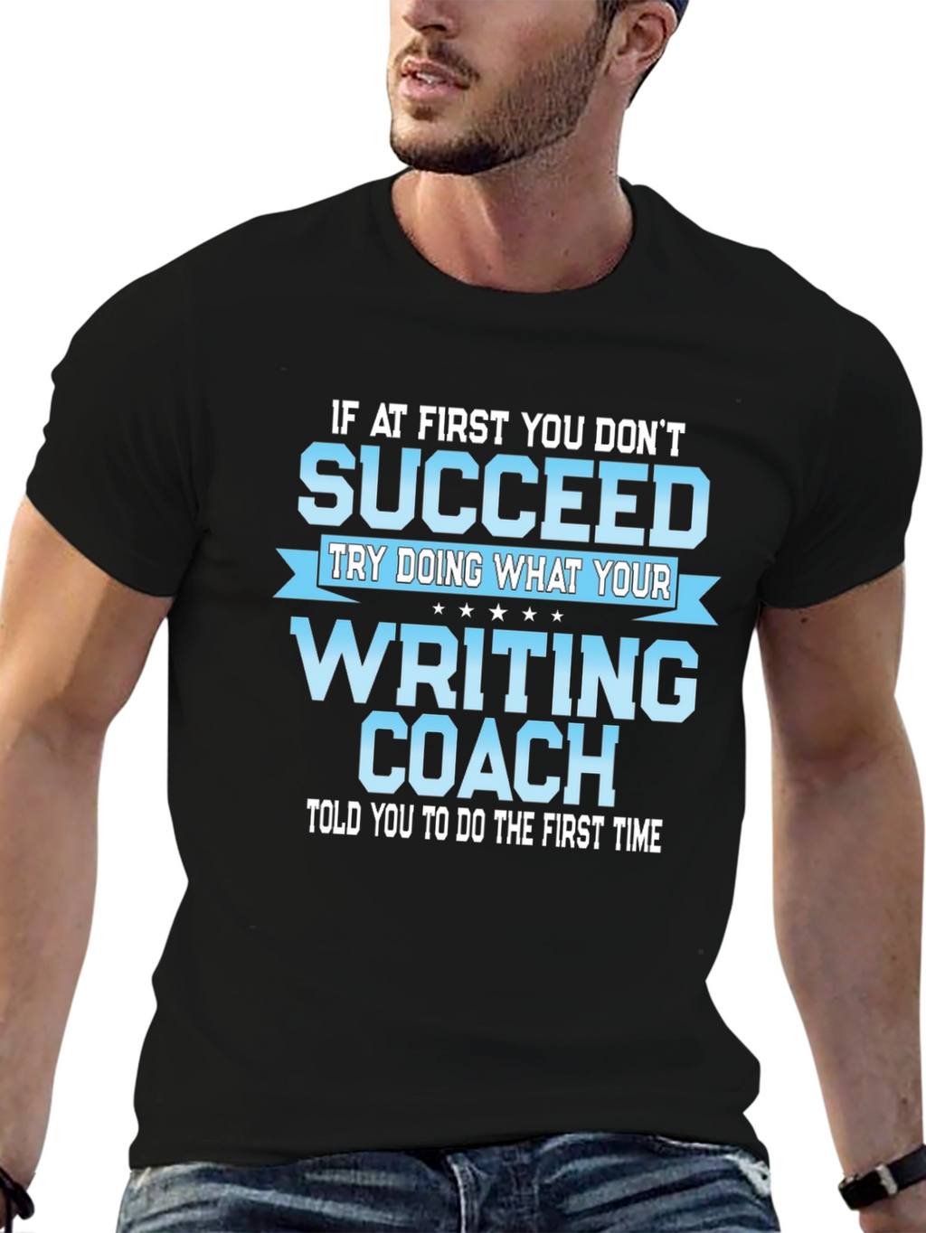 Writing Coach T-Shirt - Funny Novelty Tee