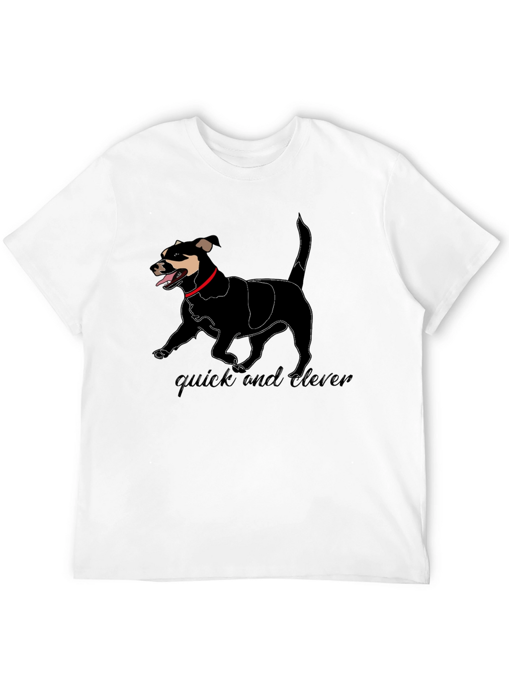 Quick and Clever Dog Graphic Tee