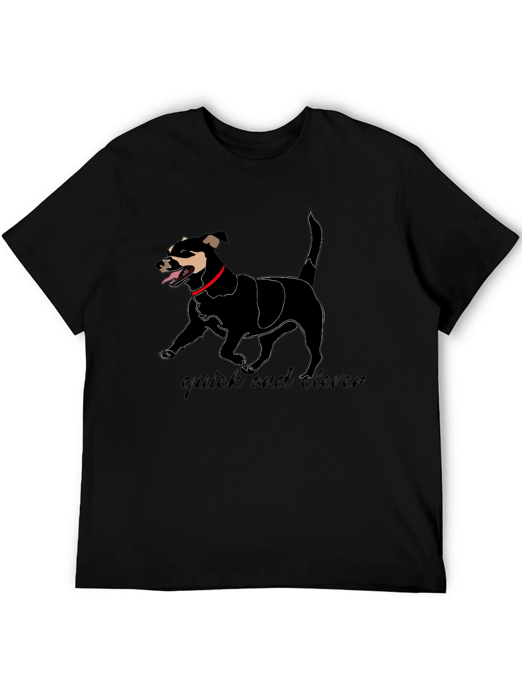 Quick and Clever Dog Graphic Tee