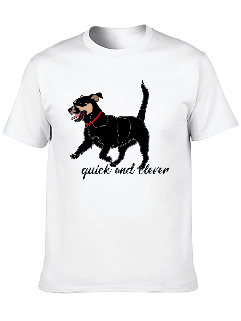 Quick and Clever Dog Graphic Tee