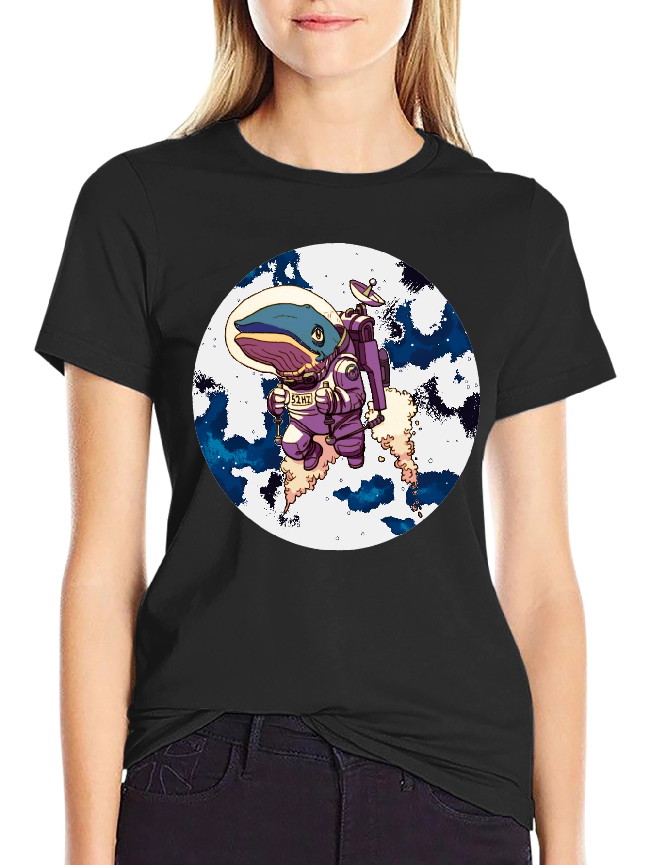 Cosmic Whale T-Shirt - Space Adventure