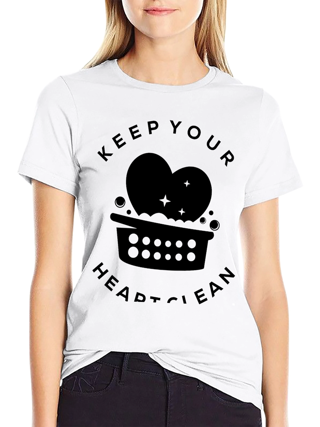 Keep Your Heart Clean Graphic Tee
