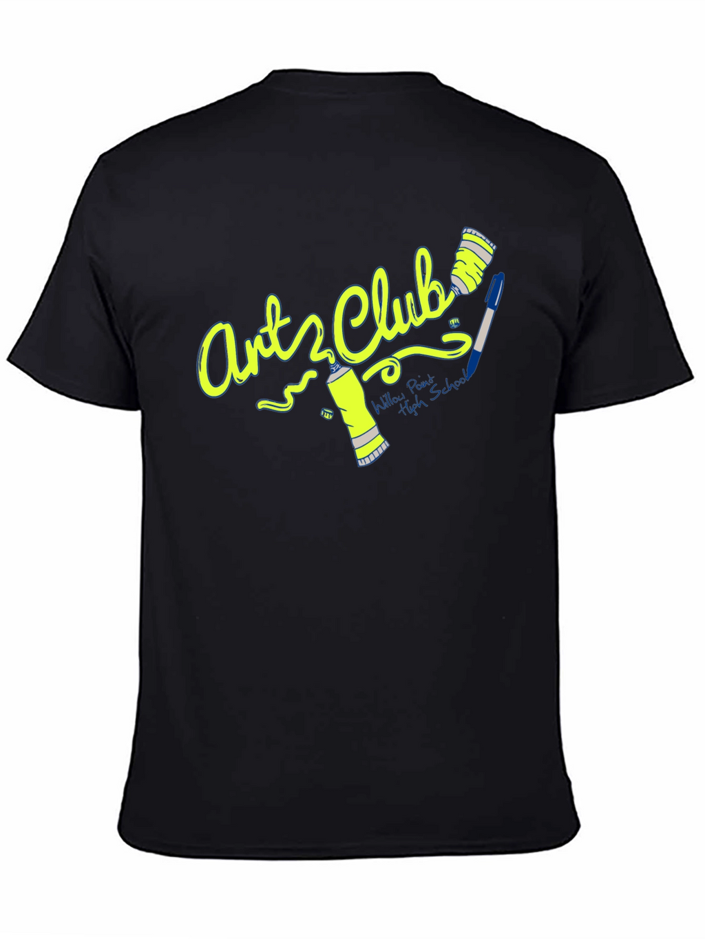 Arts Club Black T-Shirt