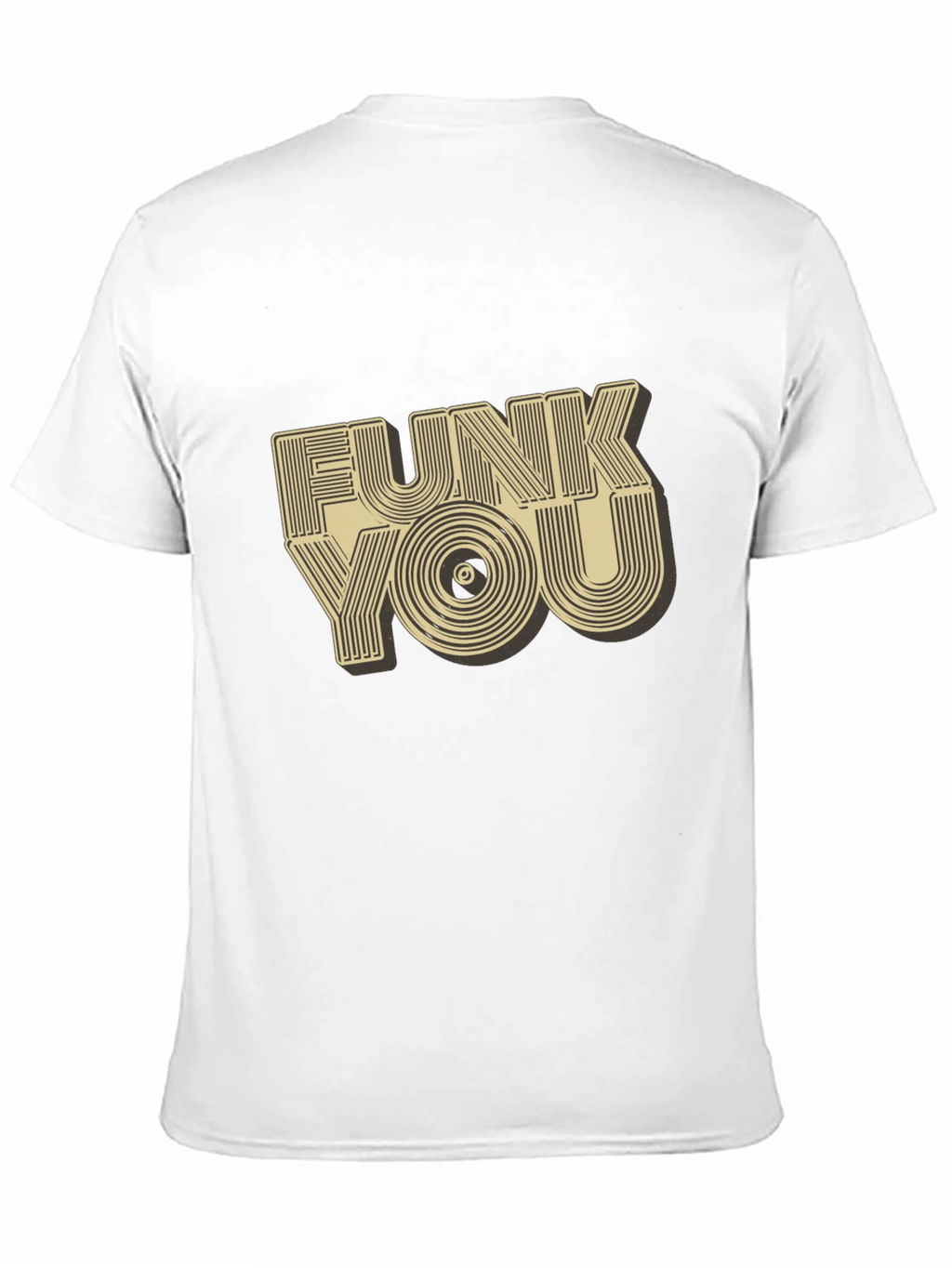 Funky Record Style Graphic T-Shirt