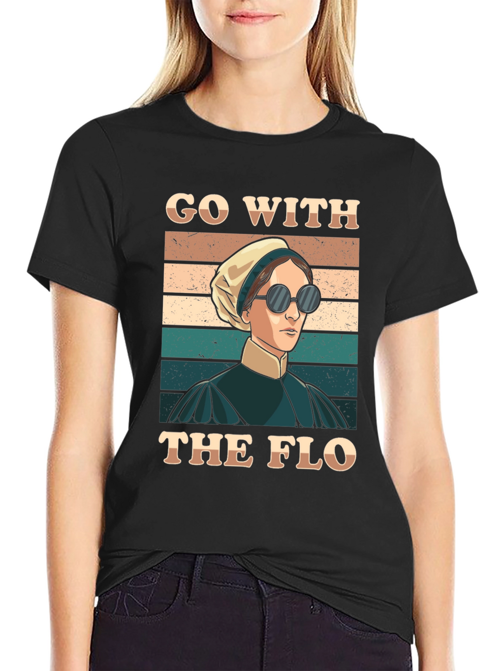 Go With The Flo Florence Nightingale T-Shirt