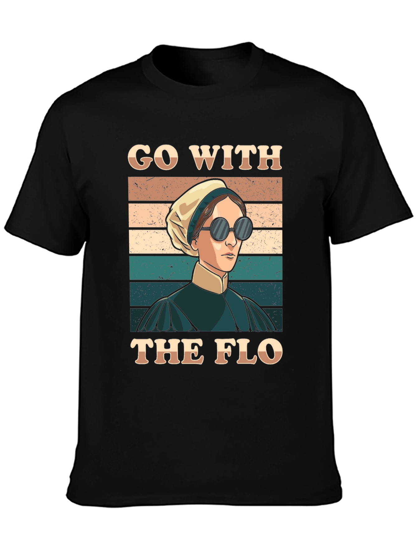 Go With The Flo Florence Nightingale T-Shirt