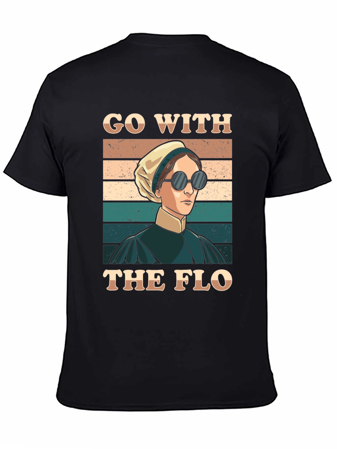 Go With The Flo Florence Nightingale T-Shirt