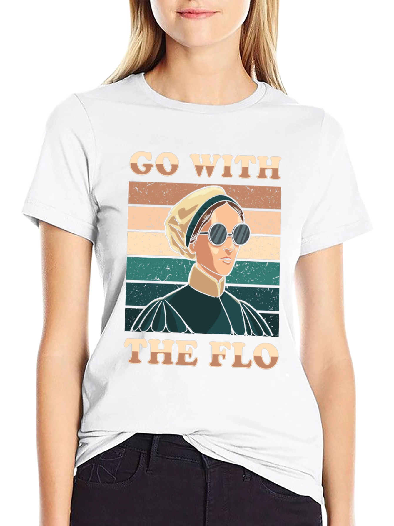 Go With The Flo Florence Nightingale T-Shirt