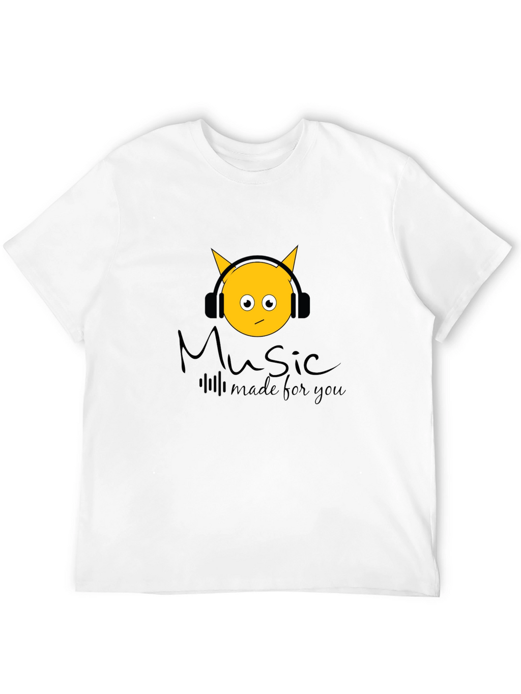 Music Made For You Black T-Shirt