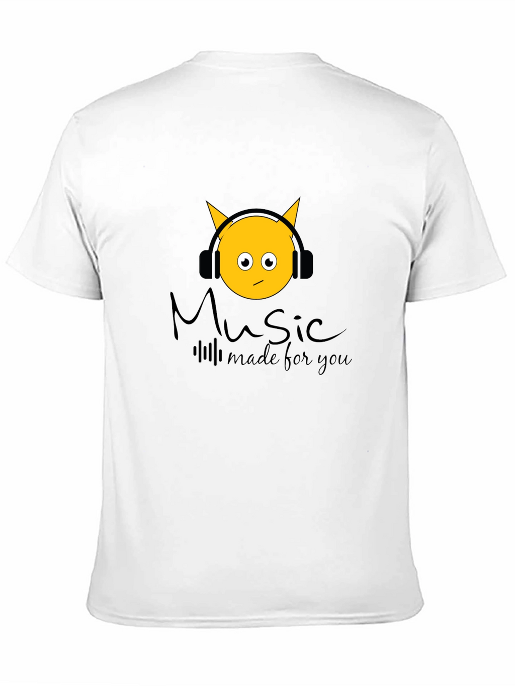 Music Made For You Black T-Shirt