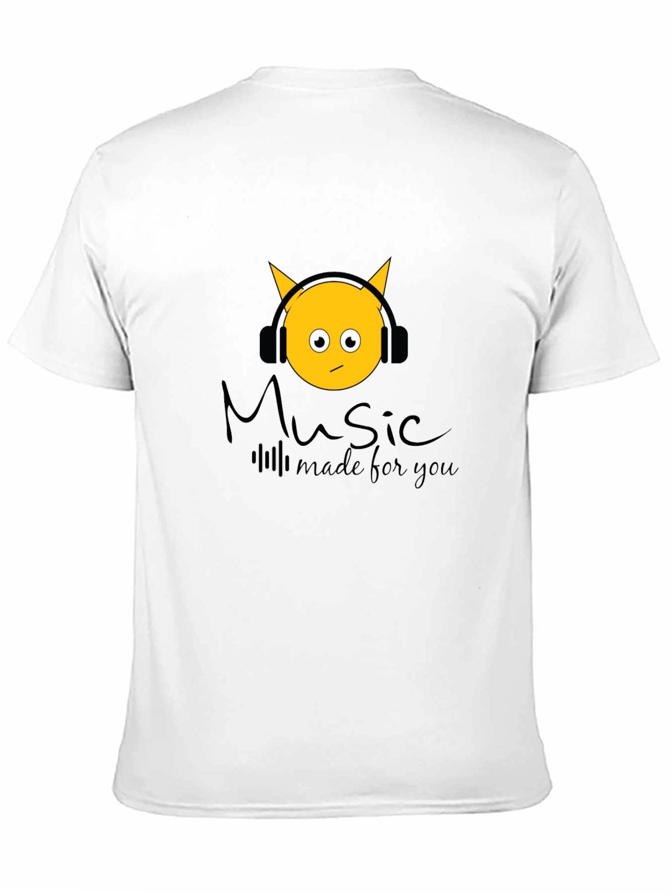 Music Made For You Black T-Shirt