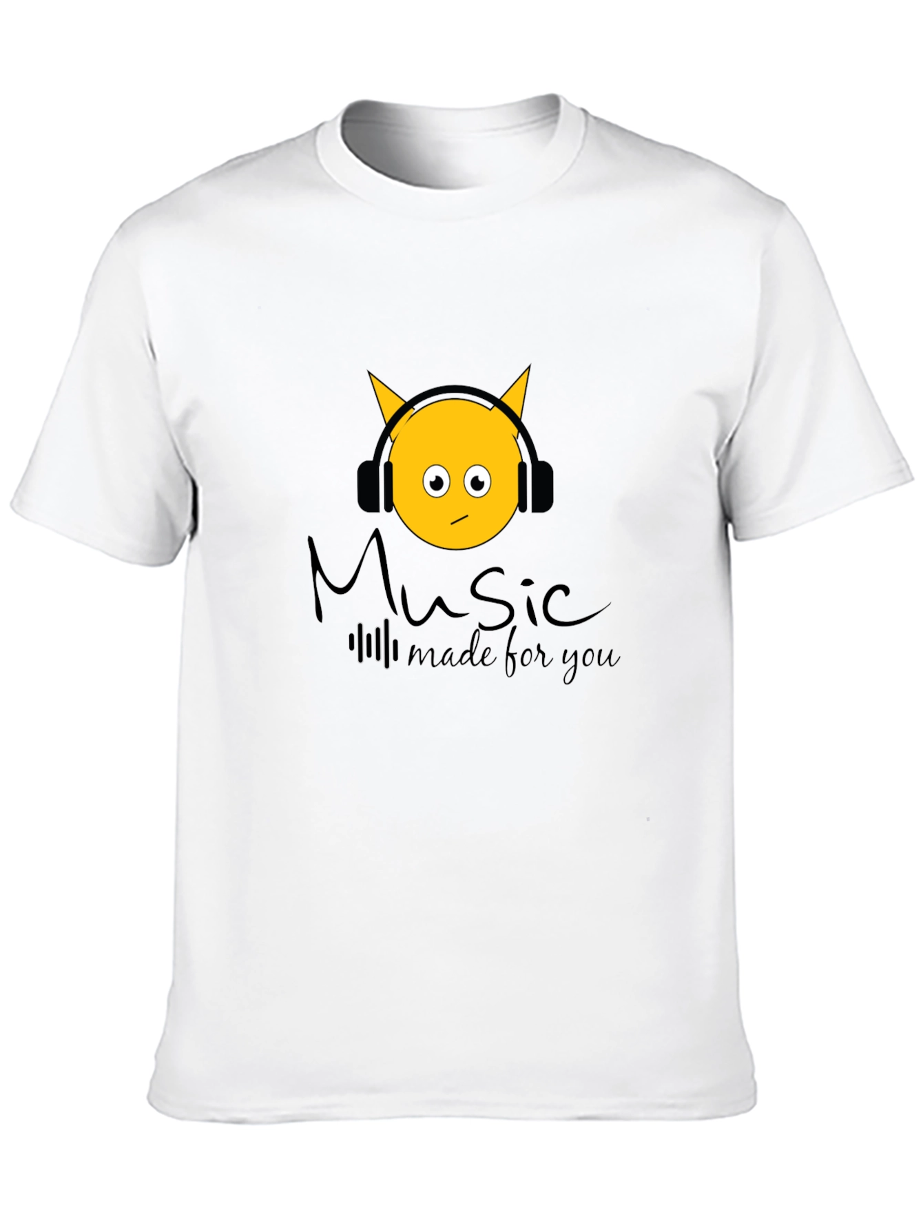 Music Made For You Black T-Shirt