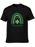 St. Patricks Day Thurston Shamrock Rainbow T-Shirt