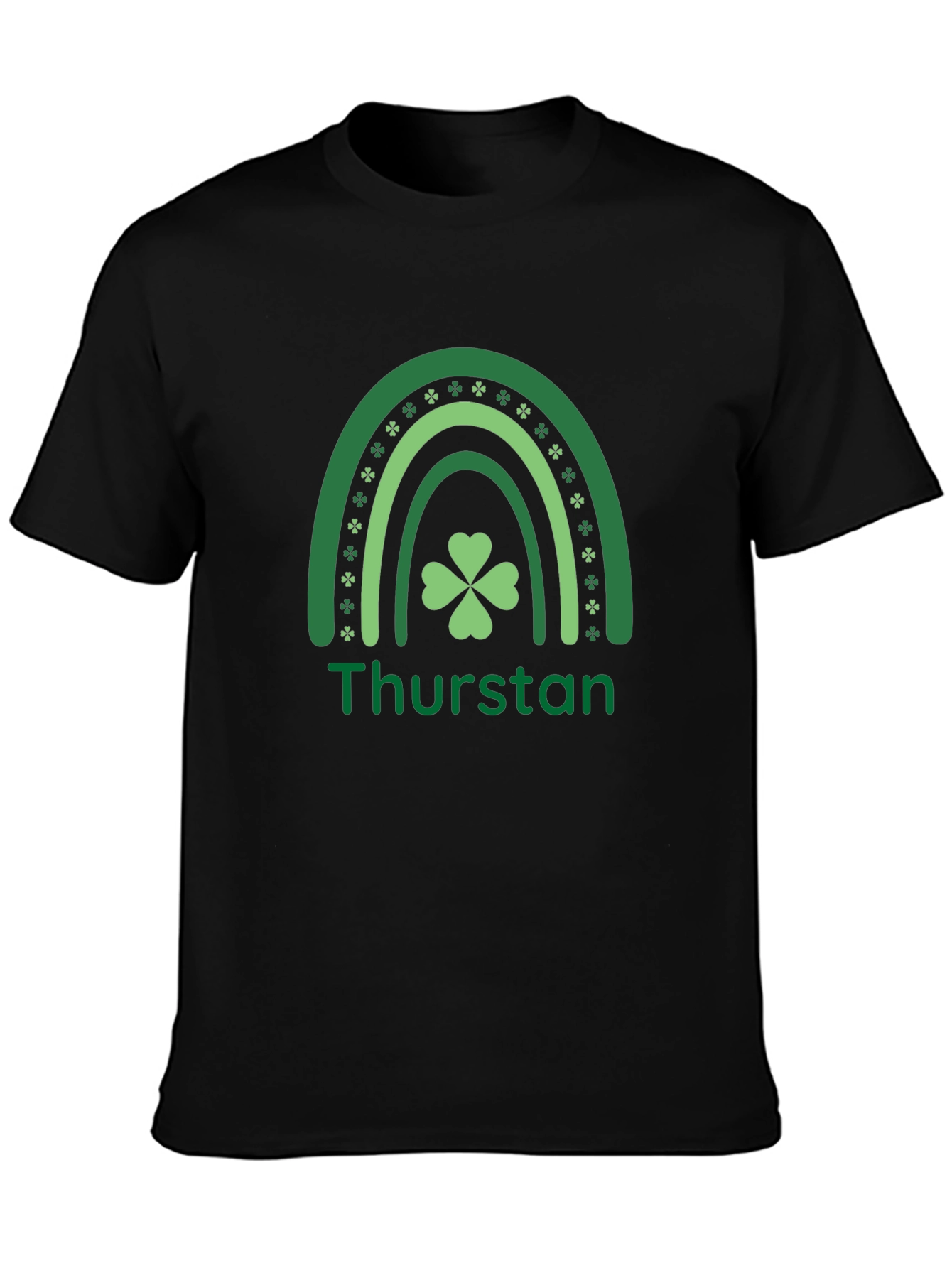 St. Patricks Day Thurston Shamrock Rainbow T-Shirt
