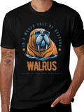 Cool Walrus Graphic T-Shirt