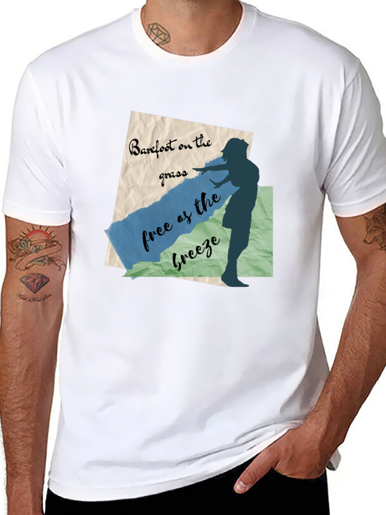 Barefoot on the Grass Graphic Tee