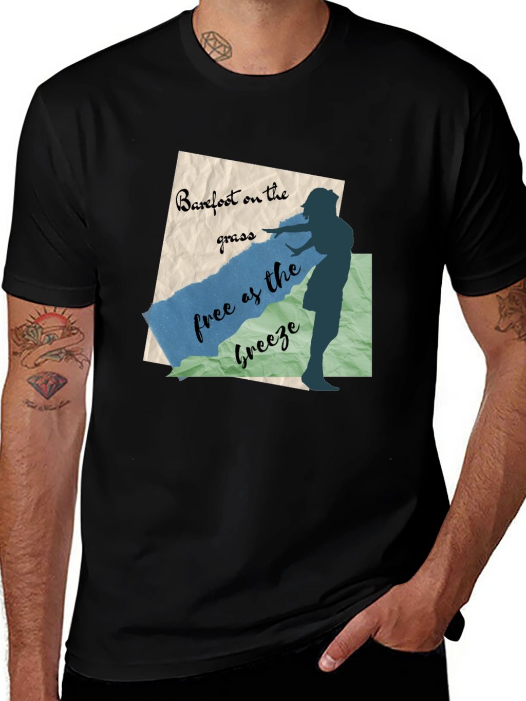 Barefoot on the Grass Graphic Tee
