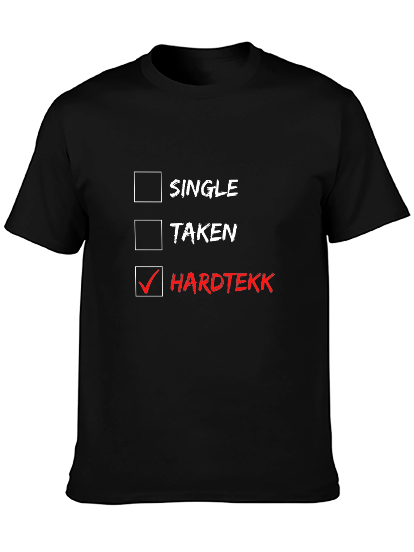 Single Taken Hardtekk Graphic Tee
