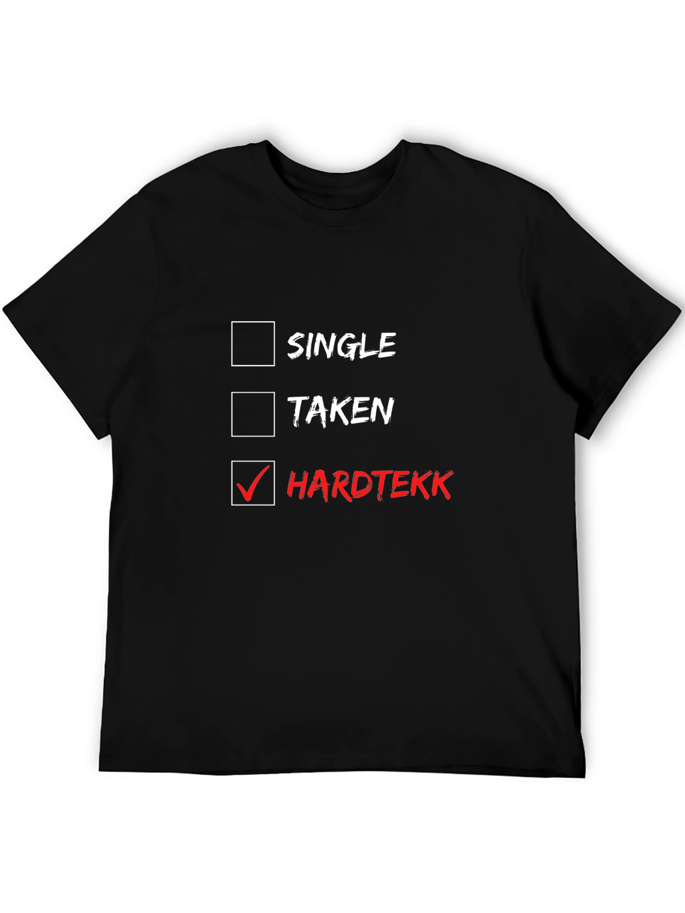 Single Taken Hardtekk Graphic Tee