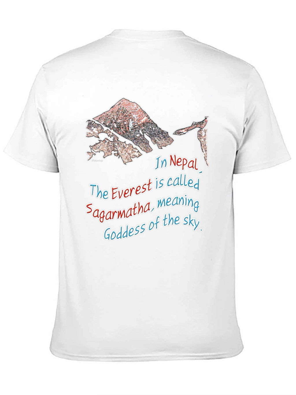 Everest Sagarmartha Nepal Graphic T-Shirt