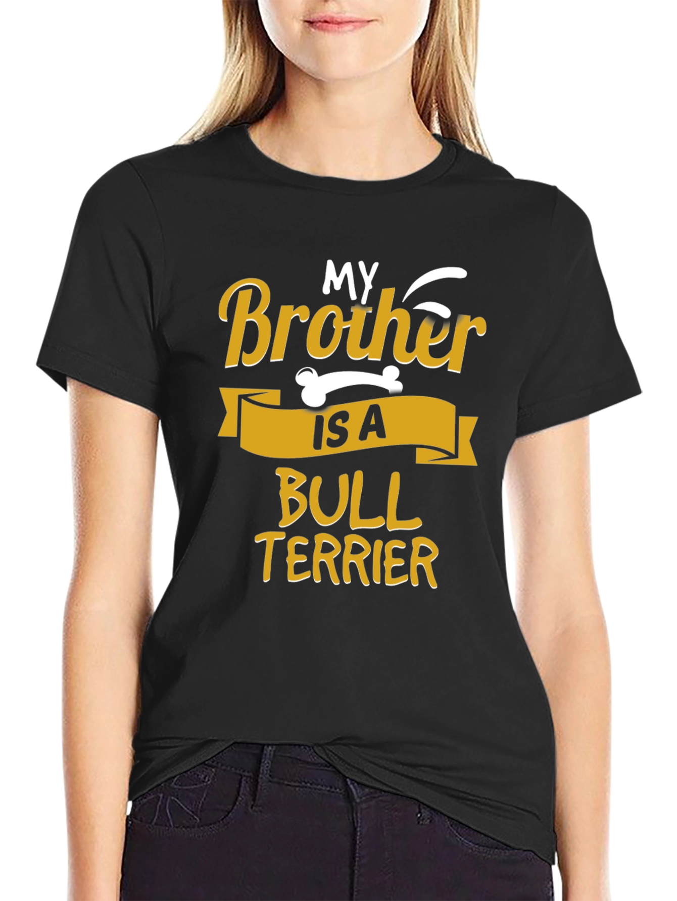 My Brother Is A Bull Terrier T-Shirt