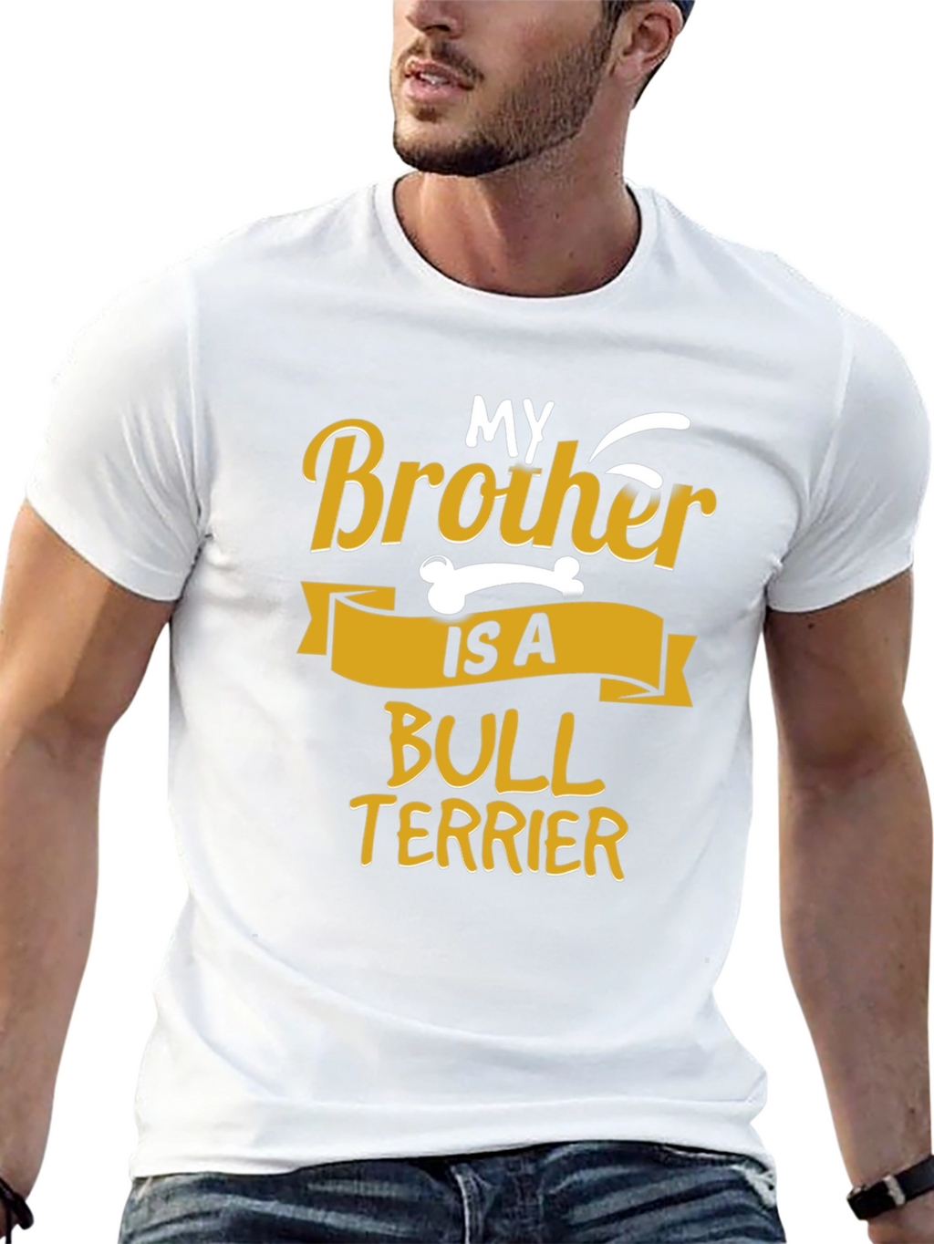 My Brother Is A Bull Terrier T-Shirt