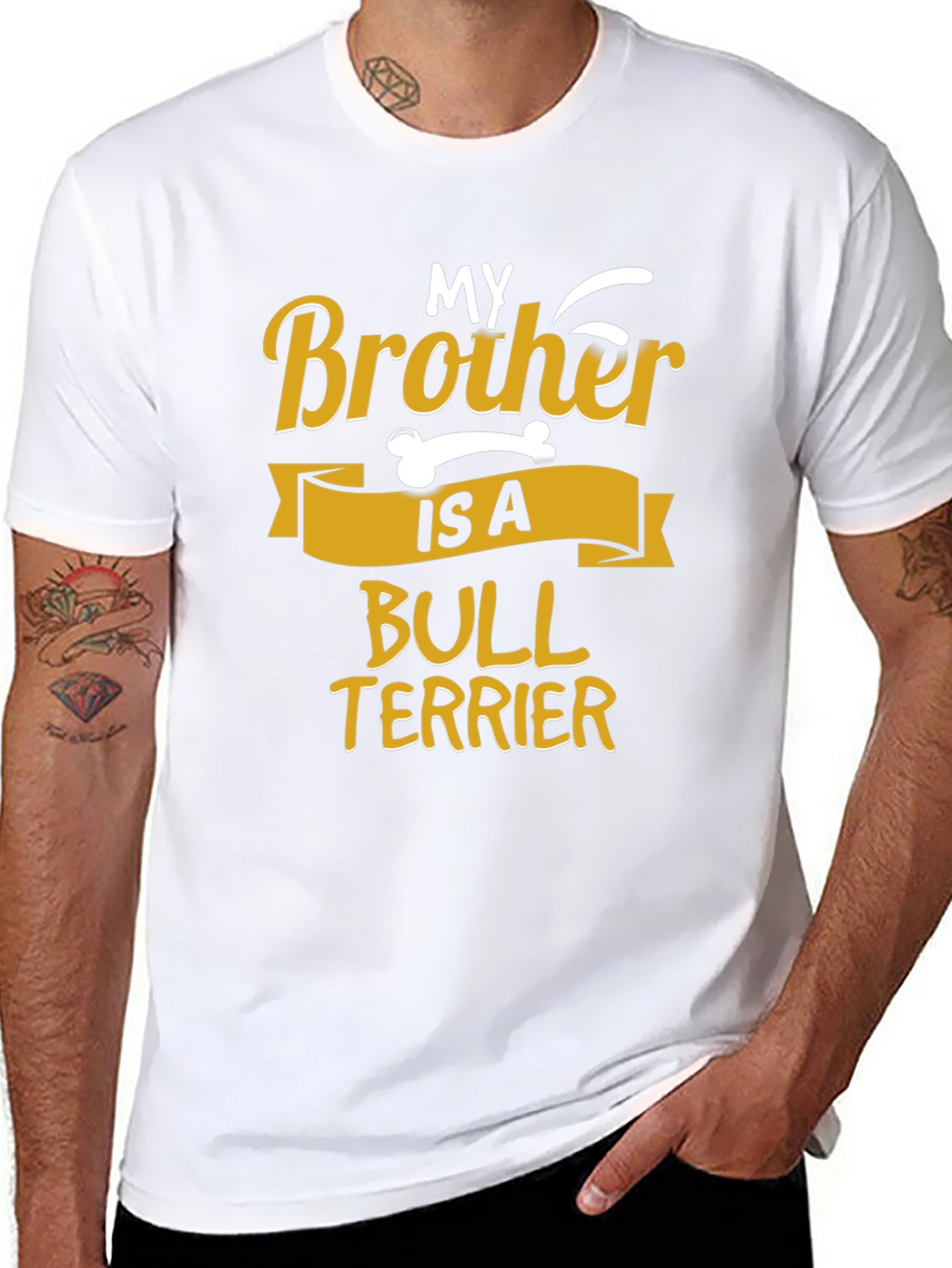 My Brother Is A Bull Terrier T-Shirt