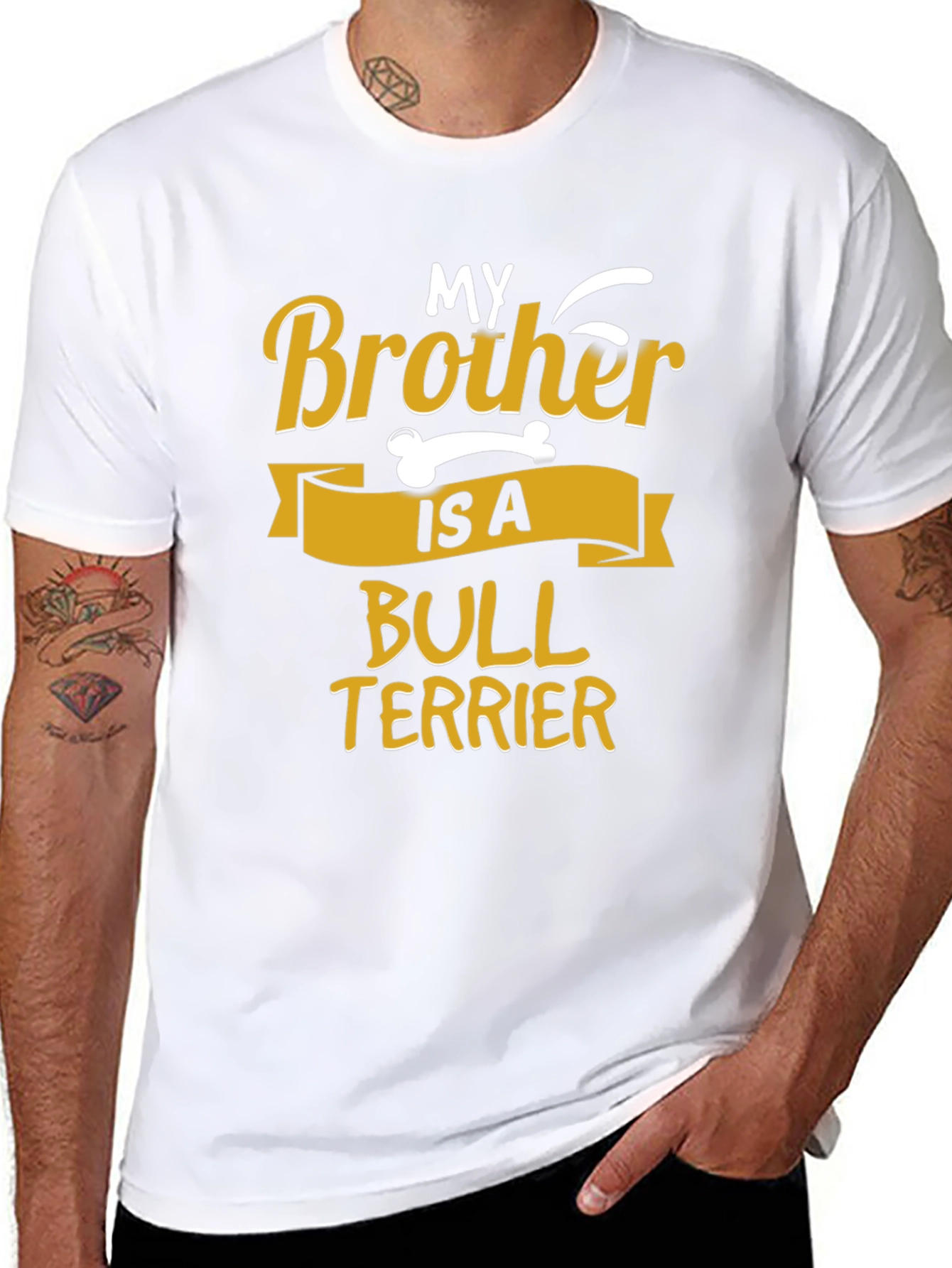 My Brother Is A Bull Terrier T-Shirt