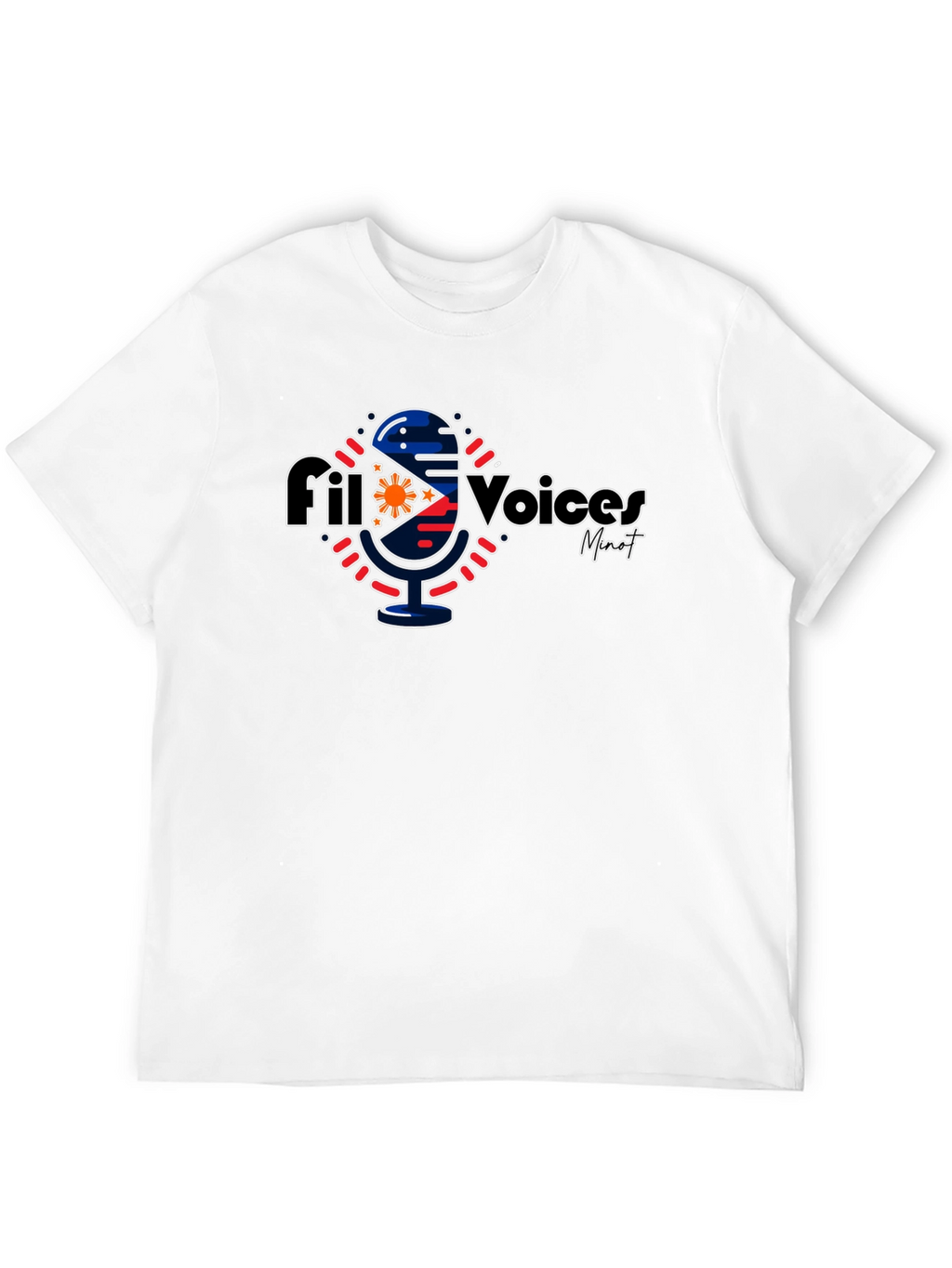 Fil Voices Project Black T-Shirt