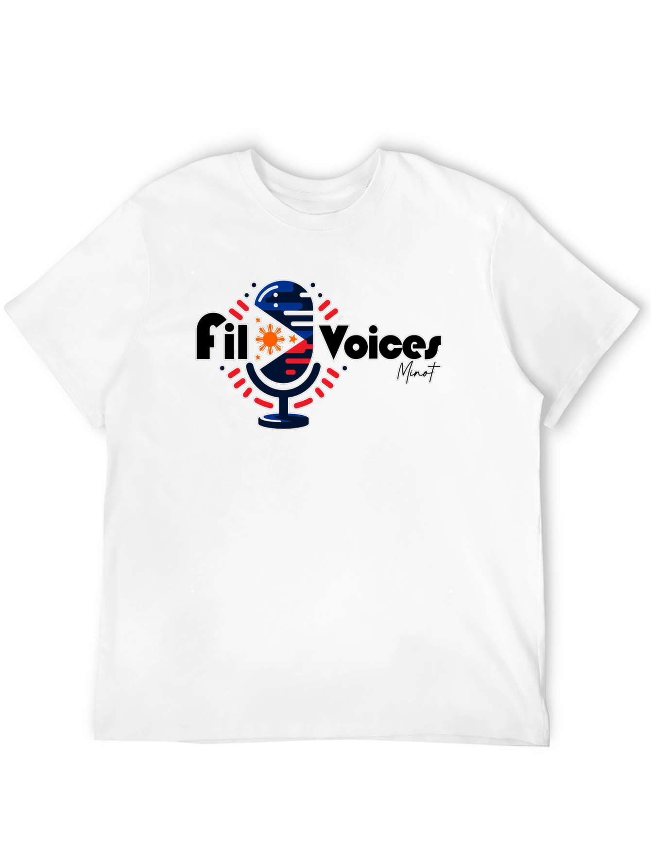 Fil Voices Project Black T-Shirt