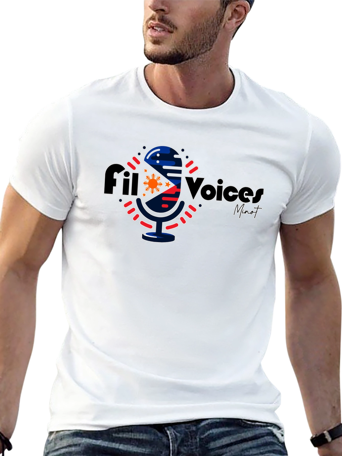 Fil Voices Project Black T-Shirt
